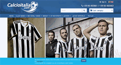 Desktop Screenshot of calcioitalia.com