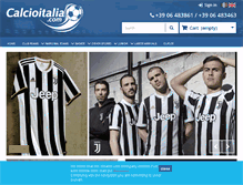 Tablet Screenshot of calcioitalia.com